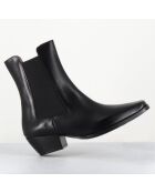Boots en Cuir 1695 texas noires