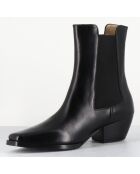 Boots en Cuir 1695 texas noires