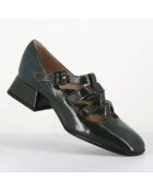 Babies en Cuir 5516 lux vertes