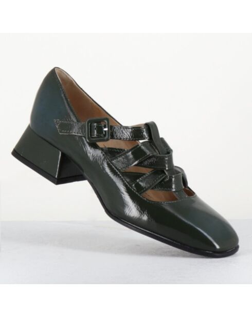 Babies en Cuir 5516 lux vertes