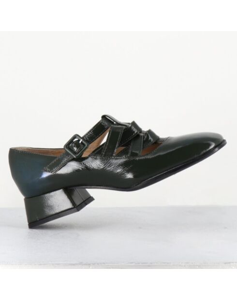 Babies en Cuir 5516 lux vertes