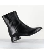 Bottines en Cuir 9916 lux noires