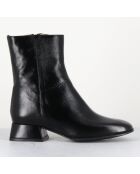 Bottines en Cuir 9916 lux noires