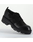 Derbies en Cuir dabran sienne noires