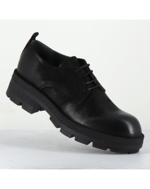 Derbies en Cuir dabran sienne noires