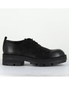 Derbies en Cuir dabran sienne noires
