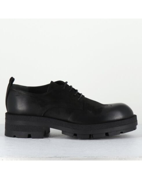 Derbies en Cuir dabran sienne noires