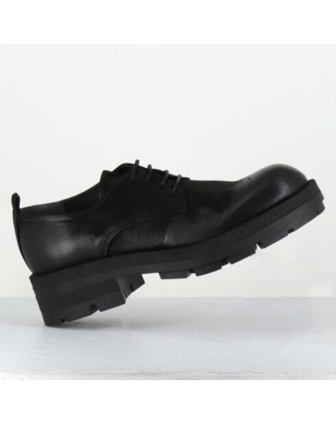 Derbies en Cuir dabran sienne noires