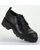 Derbies en Cuir dabran sienne noires