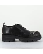 Derbies en Cuir dabran sienne noires