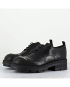 Derbies en Cuir dabran sienne noires