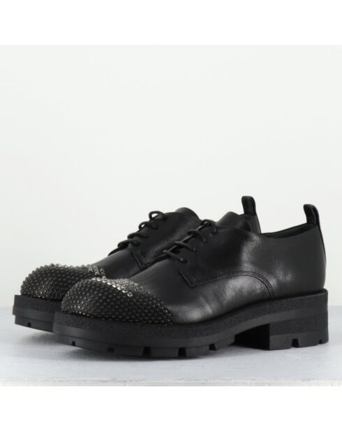 Derbies en Cuir dabran sienne noires