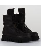 Boots en Cuir hoto moka