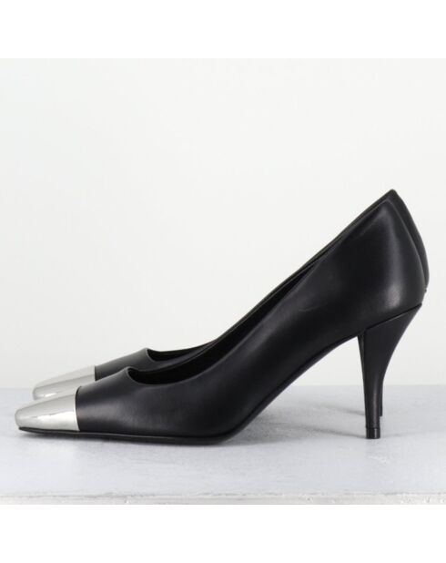 Escarpins en Cuir kecha noirs - Talon : 7.5cm