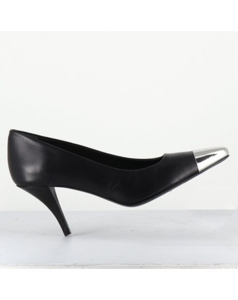 Escarpins en Cuir kecha noirs - Talon : 7.5cm