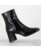 Bottines en Cuir selia noires