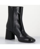 Bottines en Cuir selia noires