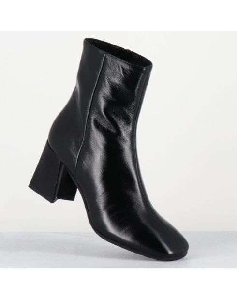 Bottines en Cuir selia noires
