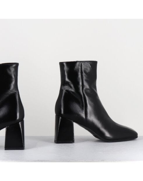 Bottines en Cuir selia noires