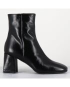 Bottines en Cuir selia noires