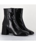 Bottines en Cuir selia noires