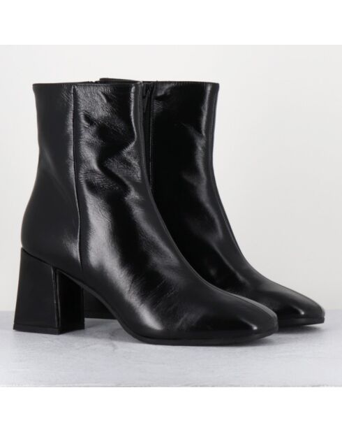Bottines en Cuir selia noires