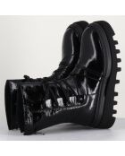 Boots en Cuir ev noires