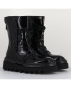 Boots en Cuir ev noires
