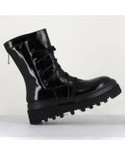 Boots en Cuir ev noires