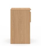 2 Tables de chevet Faustine avec 1 tiroir bois - 20x30x49.5 cm