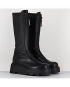 Bottes en Cuir M6622 noires