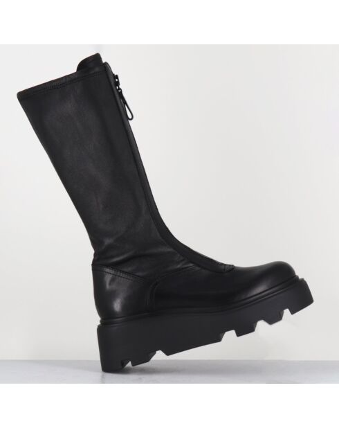 Bottes en Cuir M6622 noires