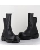 Boots en Cuir gura noires