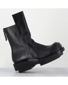 Boots en Cuir gura noires