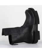 Boots en Cuir gura noires