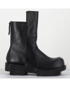 Boots en Cuir gura noires