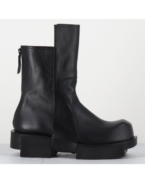 Boots en Cuir gura noires