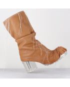 Boots en Cuir vlad camel