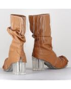 Boots en Cuir vlad camel