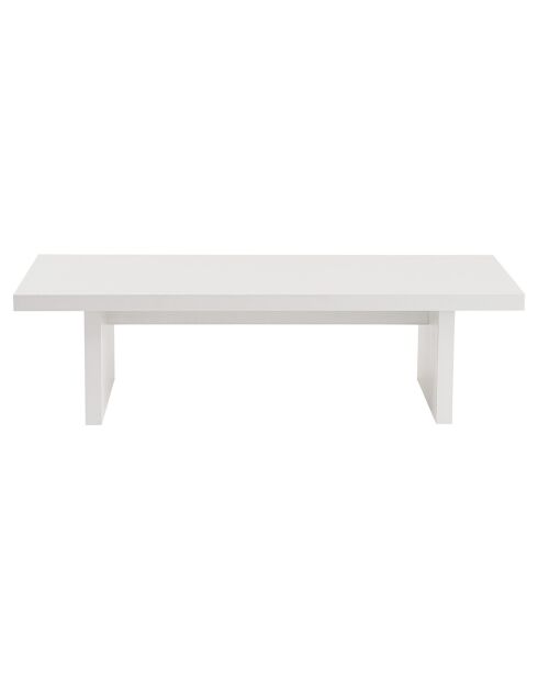 Table basse Sanctuary bois blanc