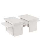 Table basse Sanctuary bois blanc