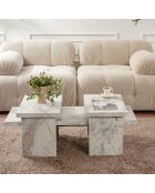 Table basse Sanctuary marbre freesia