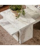 Table basse Sanctuary marbre freesia