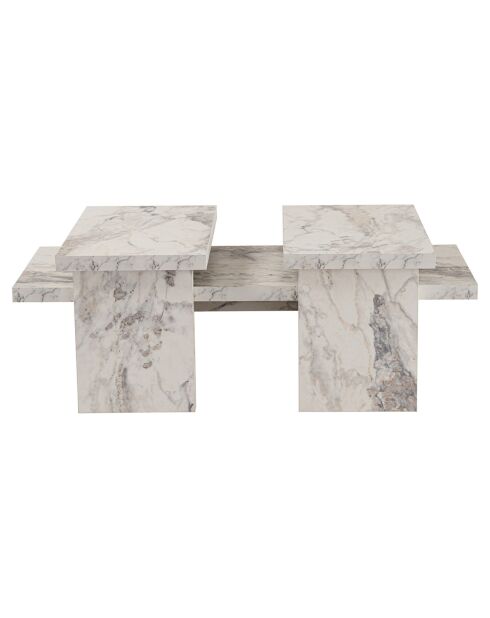 Table basse Sanctuary marbre freesia
