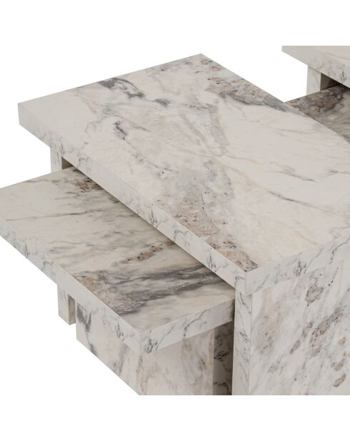 Table basse Sanctuary marbre freesia