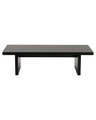 Table basse Sanctuary bois noir