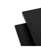 Table basse Sanctuary bois noir