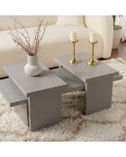 Table basse Sanctuary grise