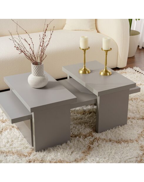 Table basse Sanctuary grise