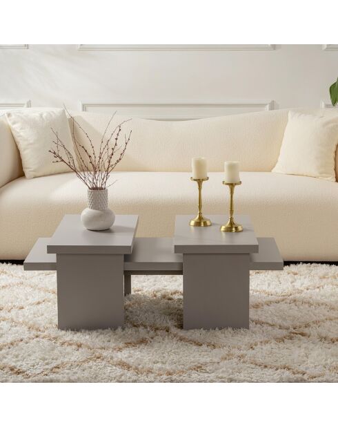 Table basse Sanctuary grise